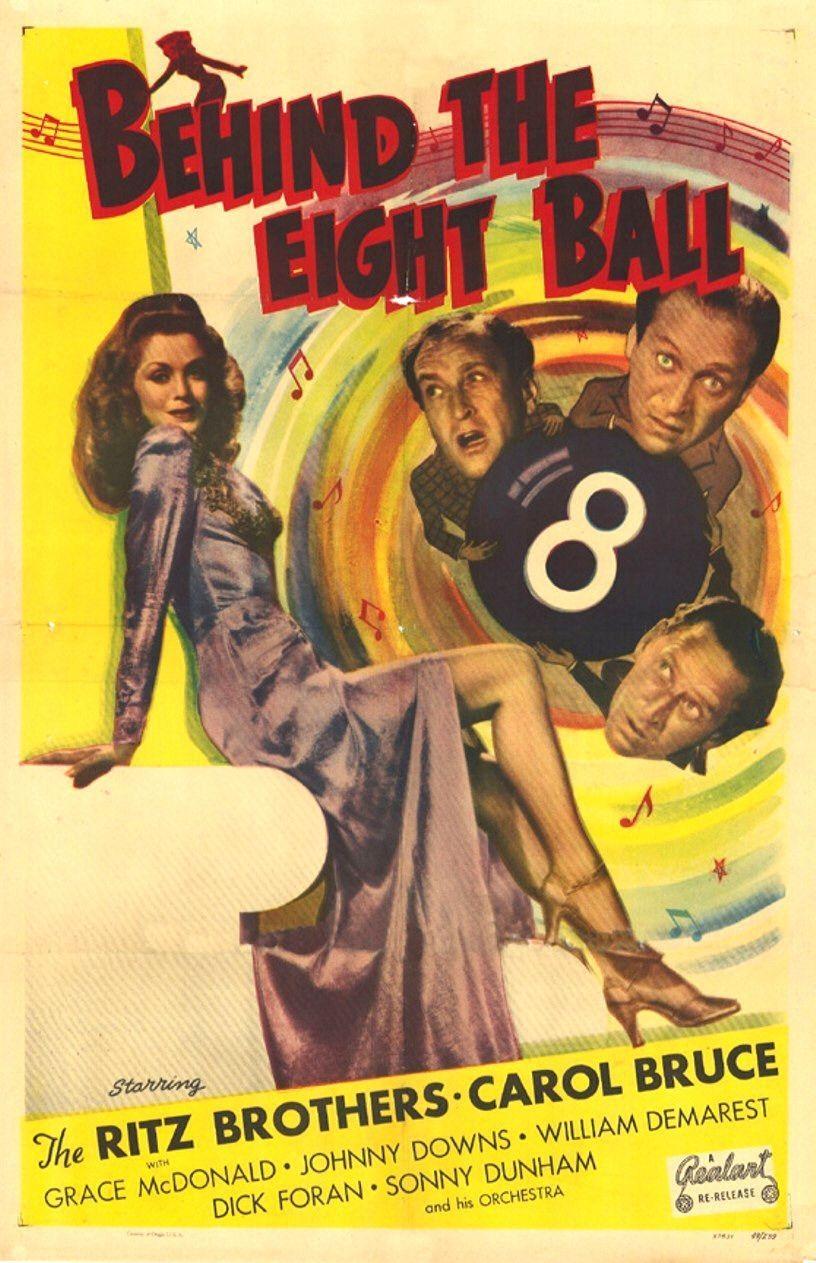 Постер фильма Behind the Eight Ball