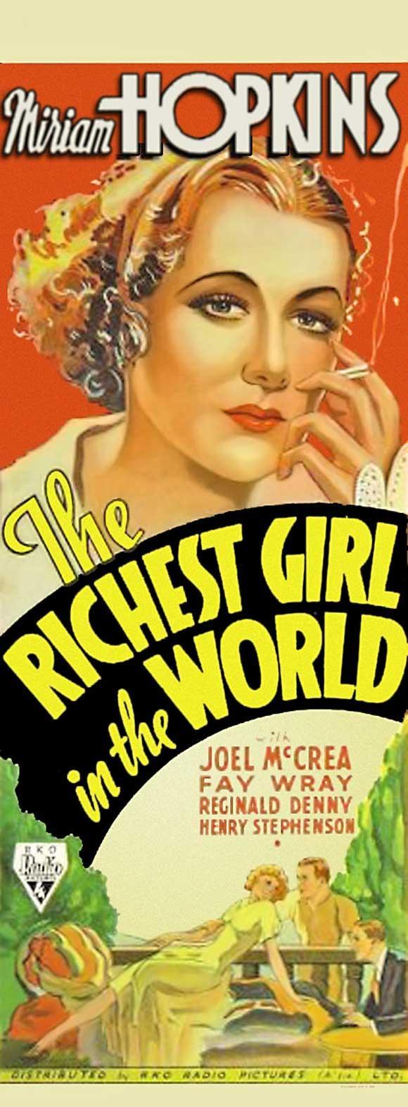 Постер фильма Richest Girl in the World