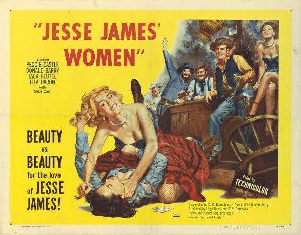 Постер фильма Jesse James' Women