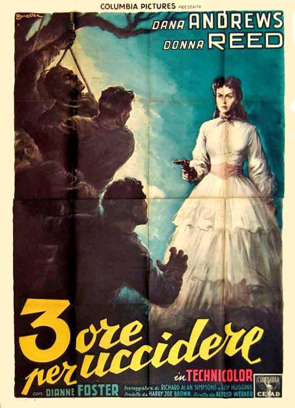 Three fours. Постер 1954 "рыцарь" 40х28 см. Three hours.