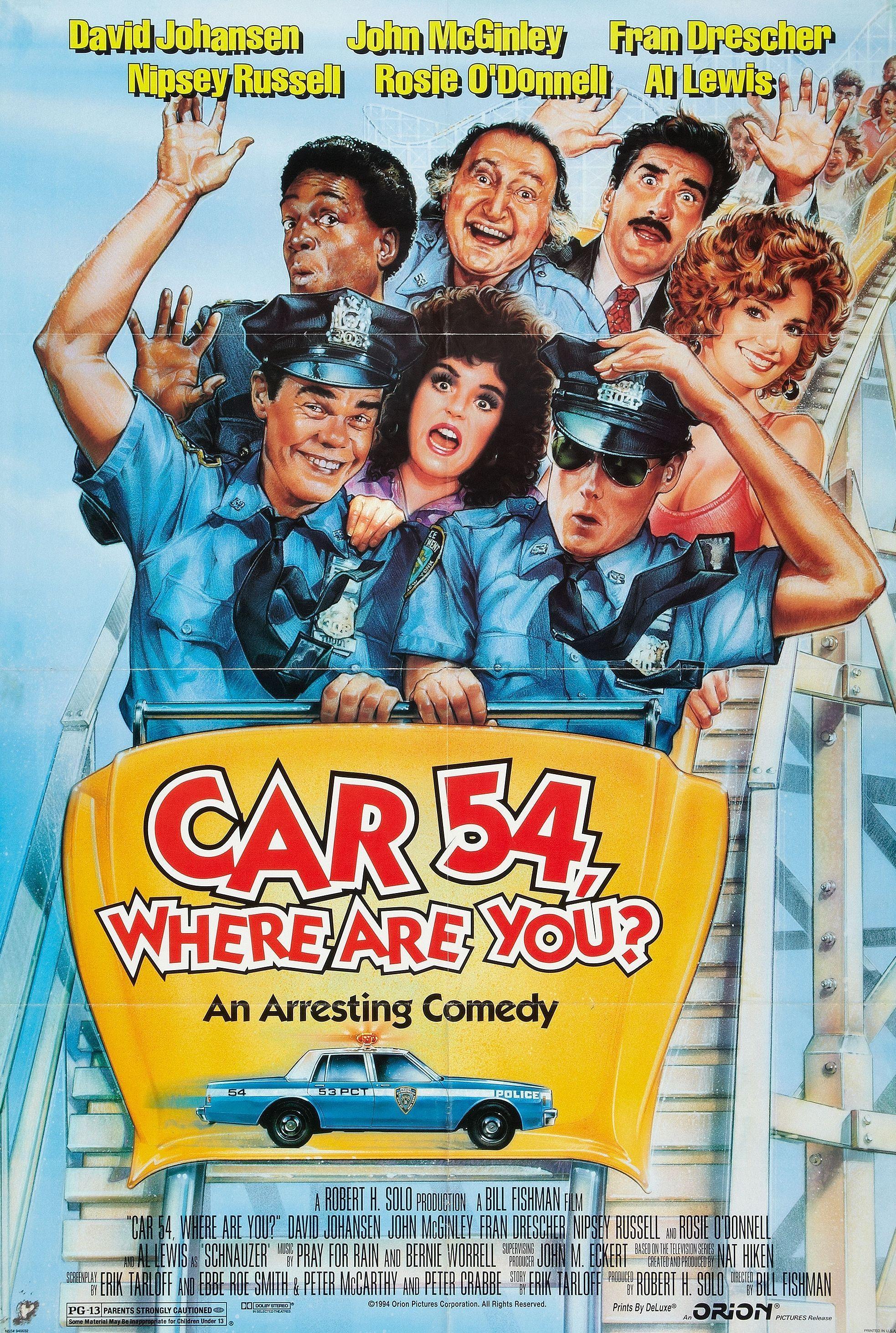 Постер фильма Патруальная машина 54 | Car 54, Where Are You?