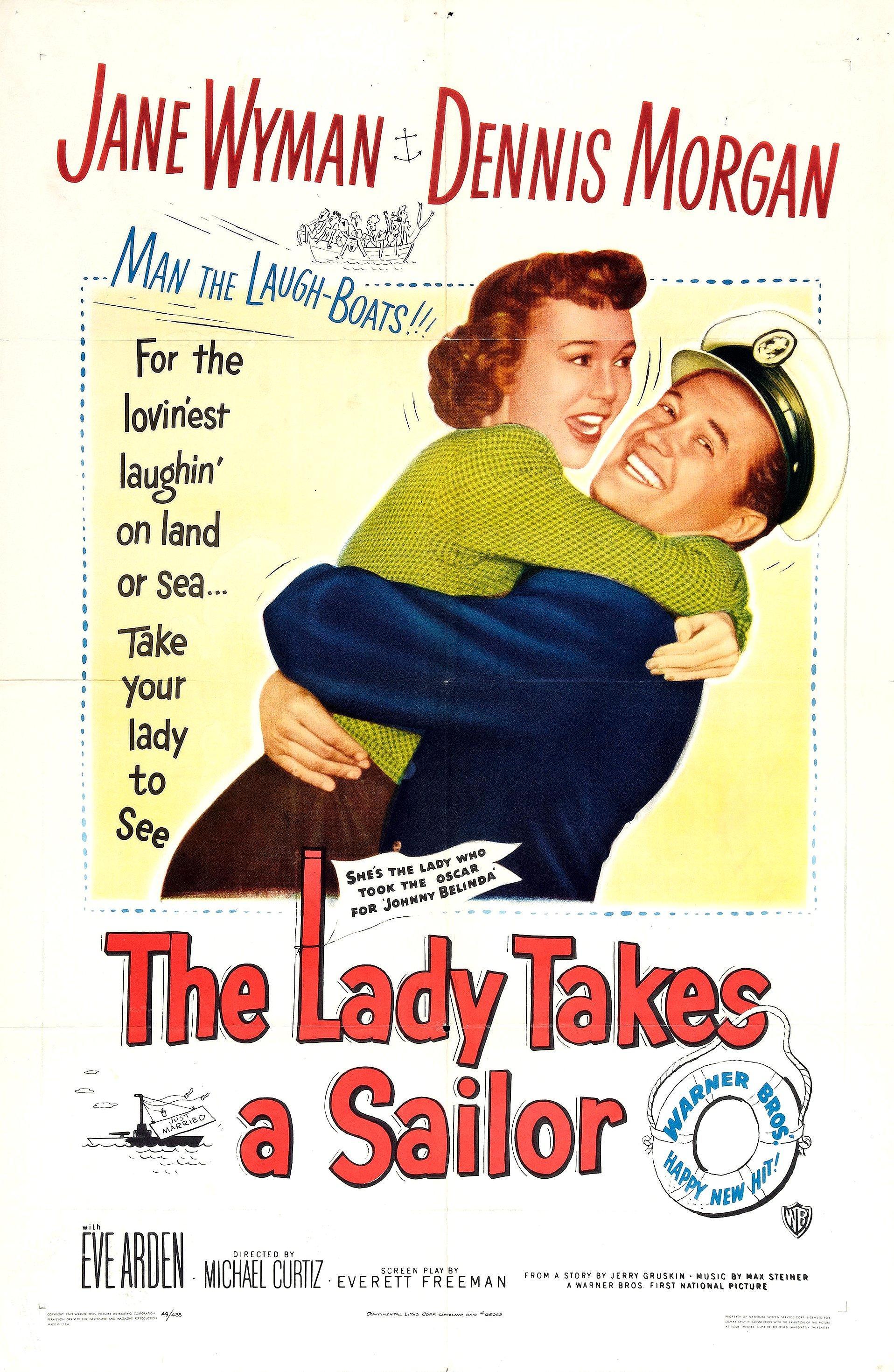 Постер фильма Lady Takes a Sailor