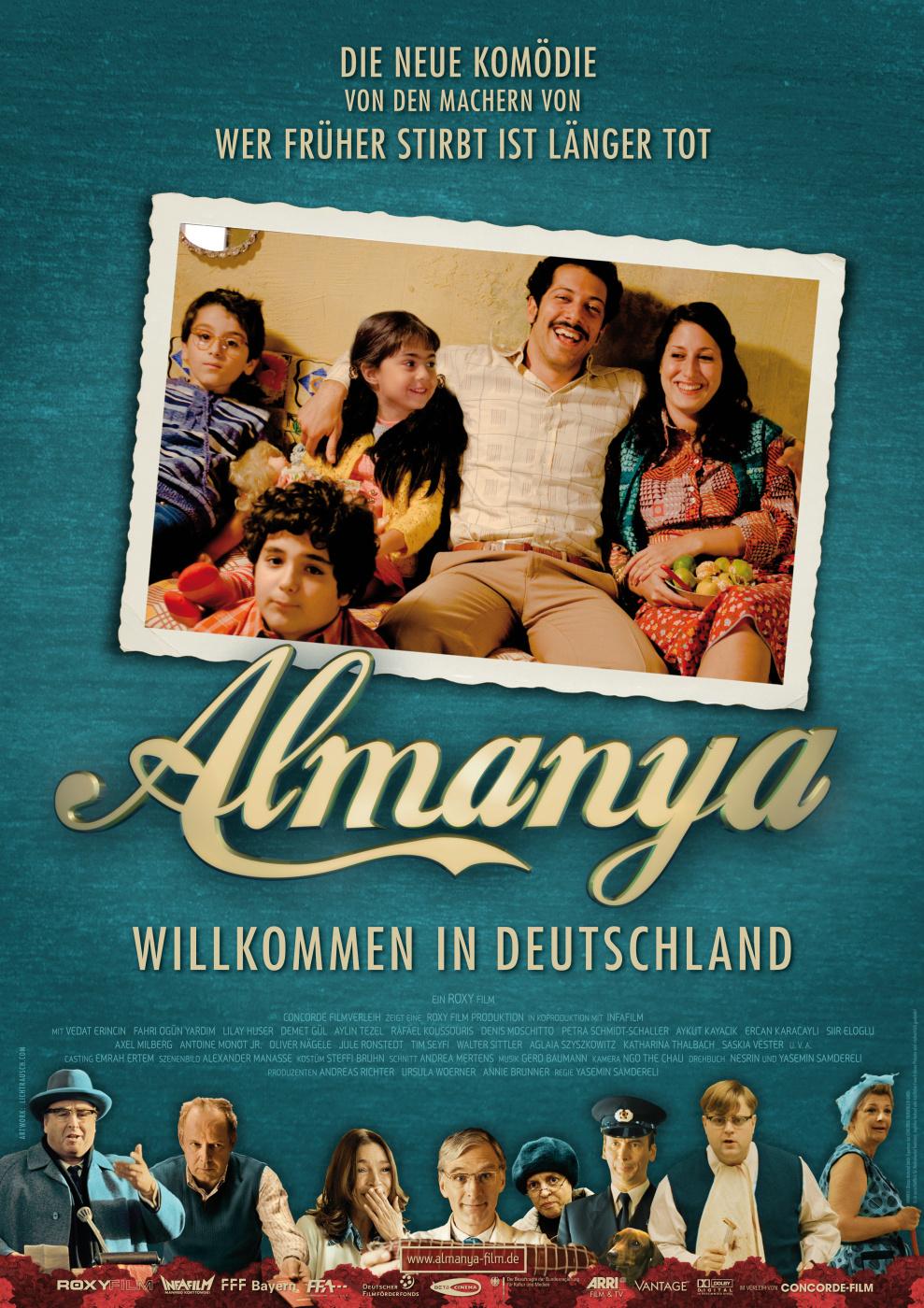 Постер фильма Алмания - Добро пожаловать в Германию | Almanya - Willkommen in Deutschland