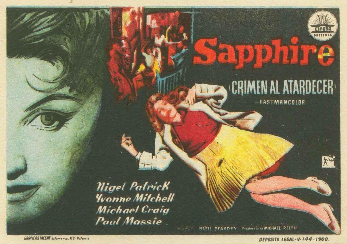 Постер фильма Sapphire