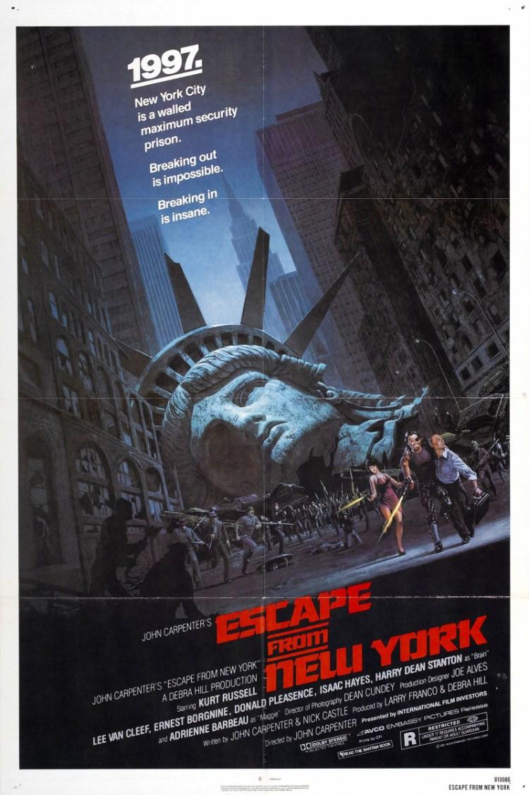 Постер фильма Побег из Нью - Йорка | Escape from New York