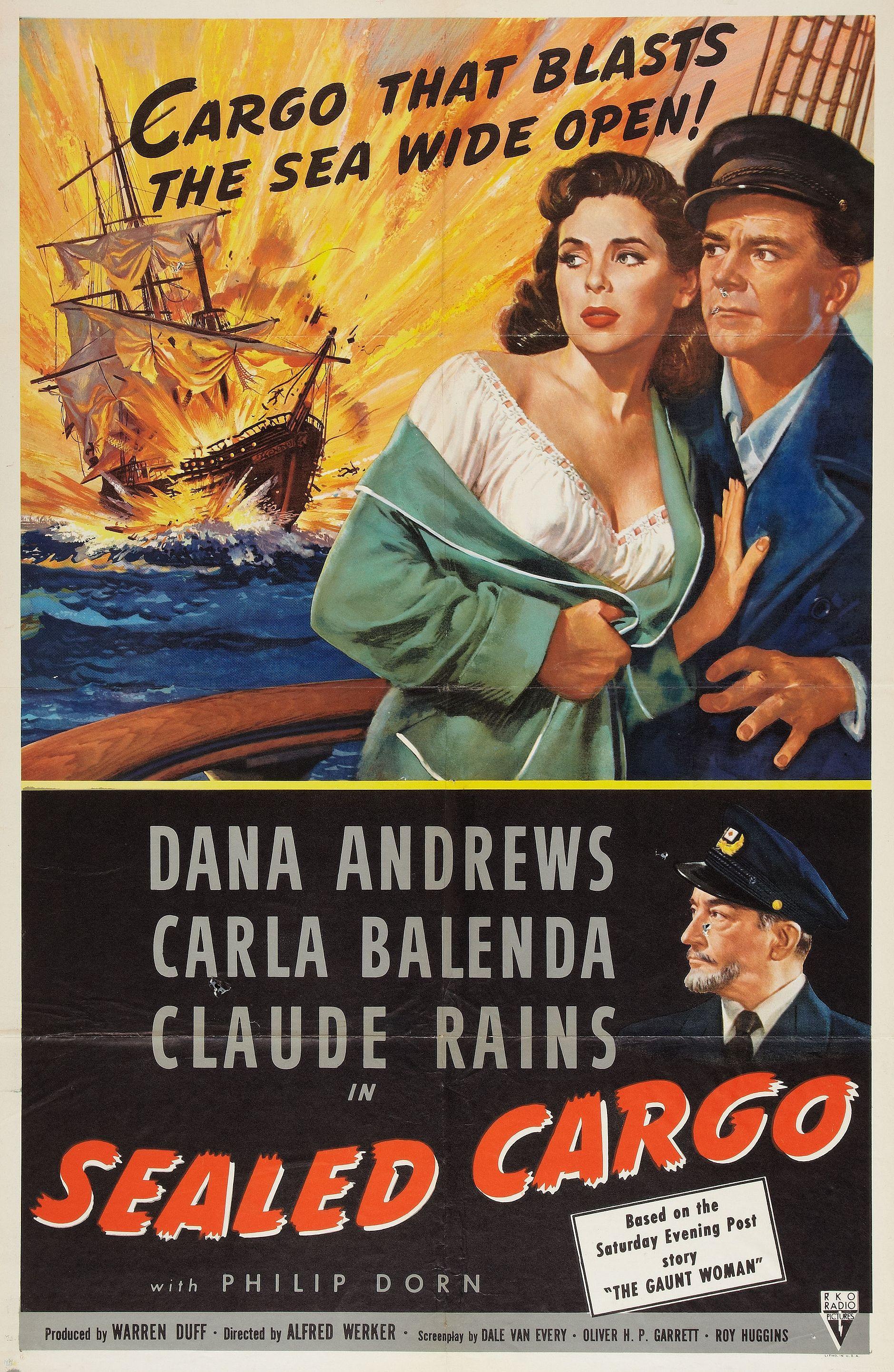 Постер фильма Sealed Cargo