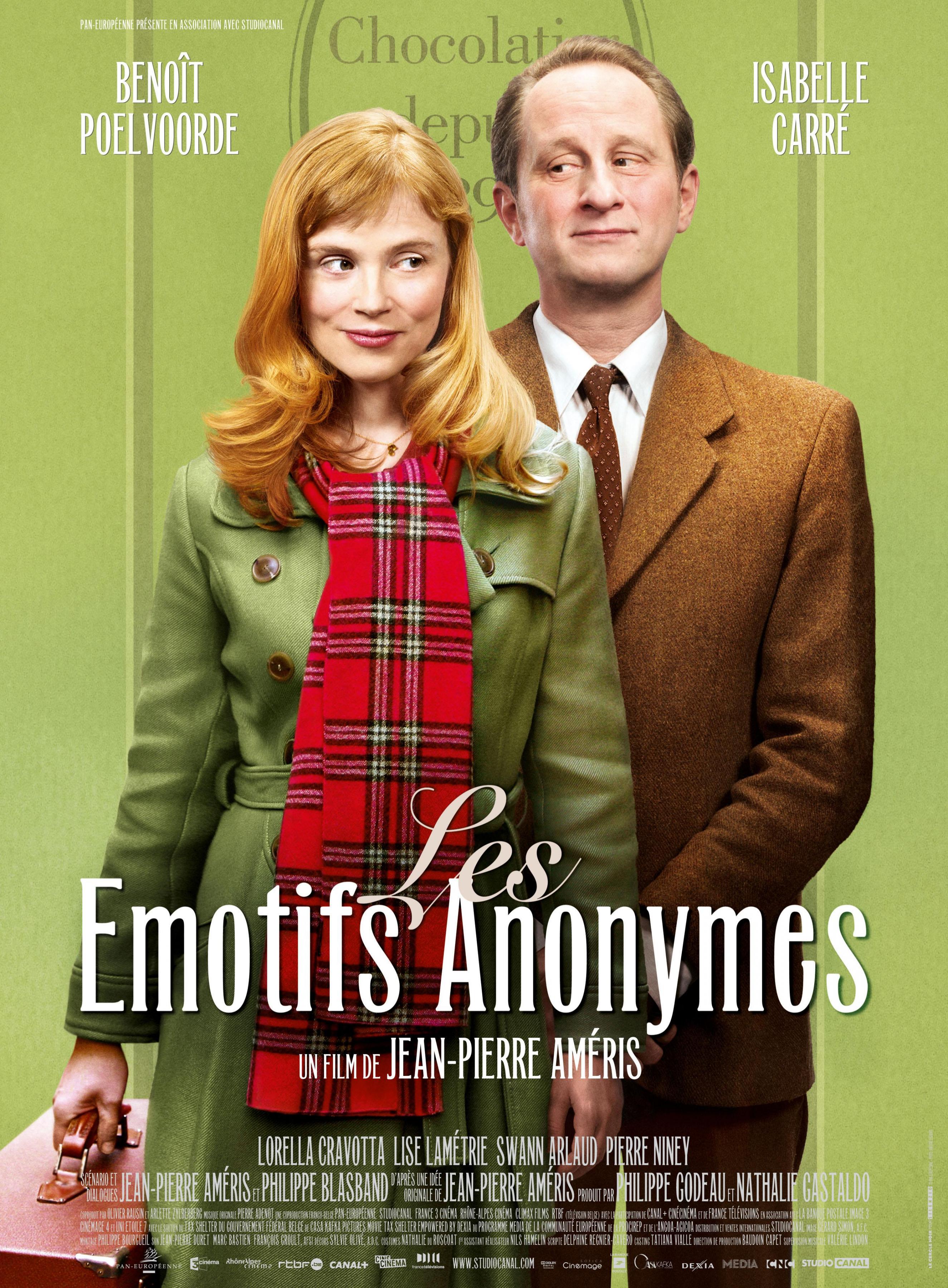 Постер фильма Анонимные романтики | Les émotifs anonymes