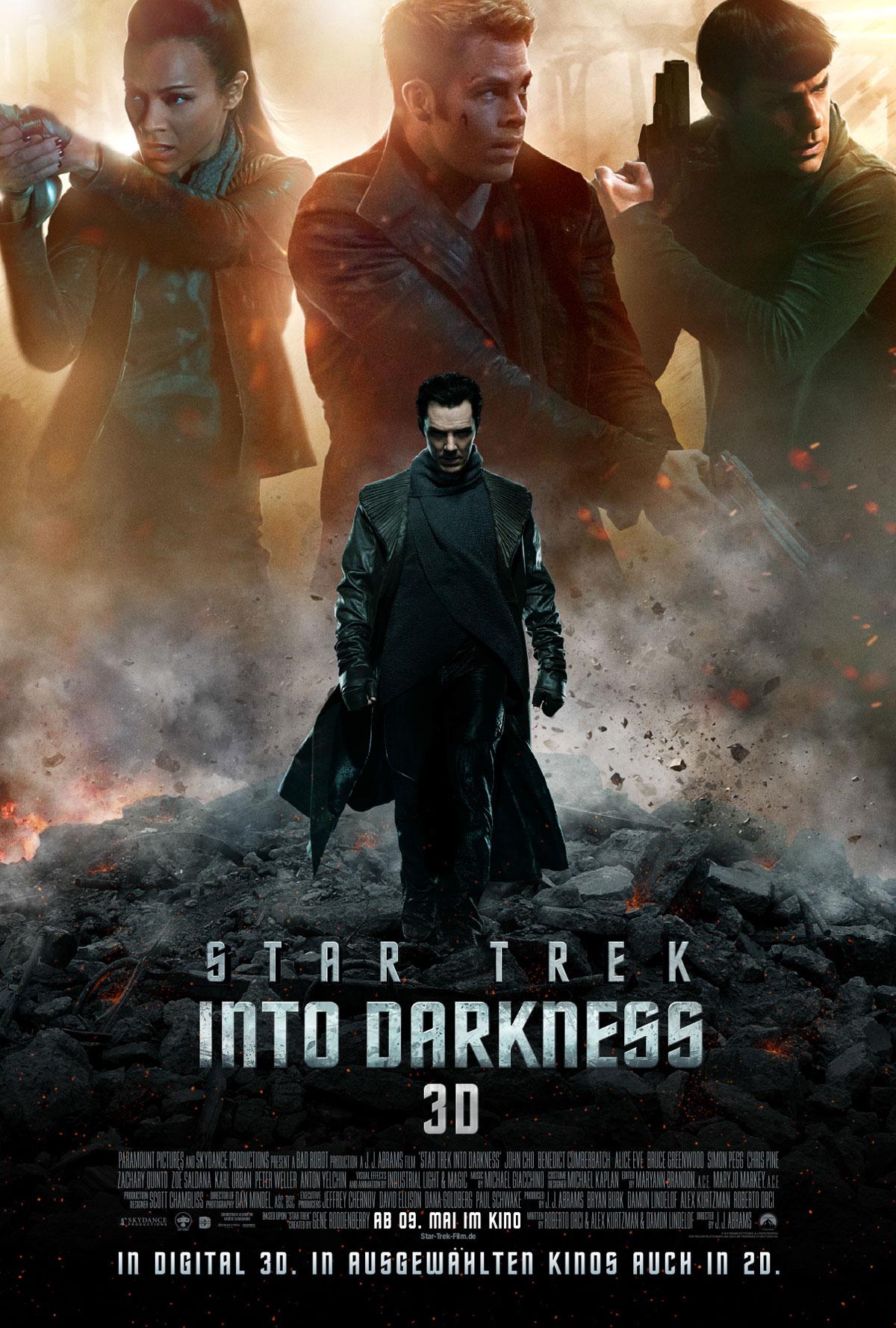 Постер фильма Стартрек: Возмездие | Star Trek Into Darkness