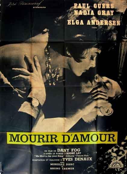 Постер фильма Mourir d'amour