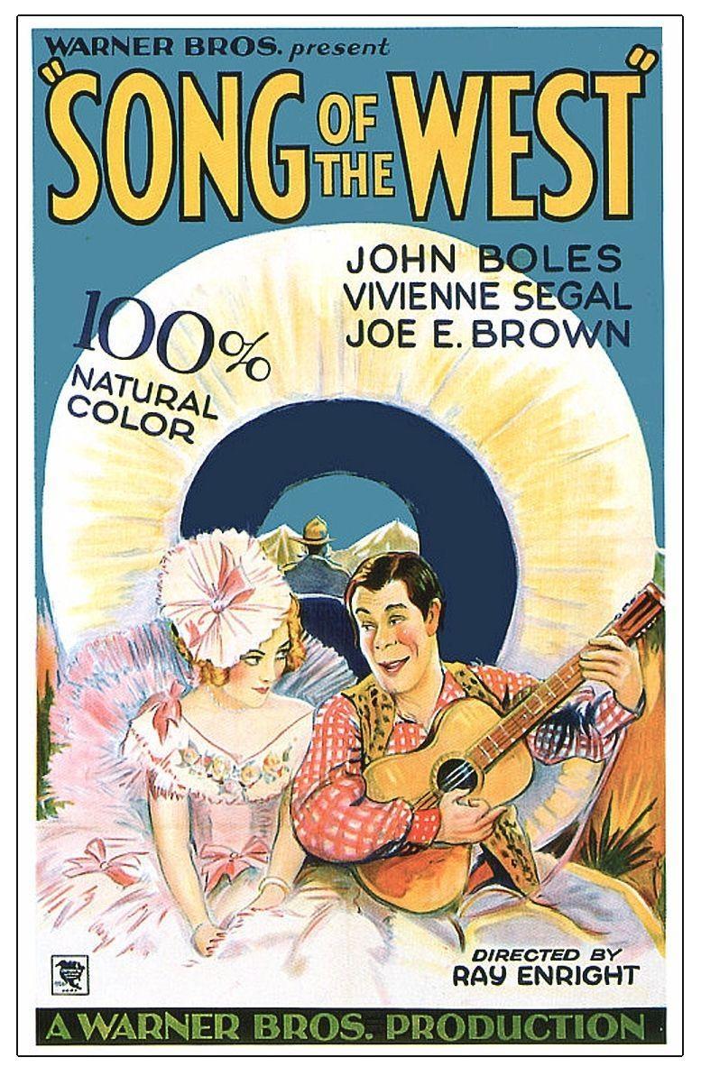 Постер фильма Song of the West