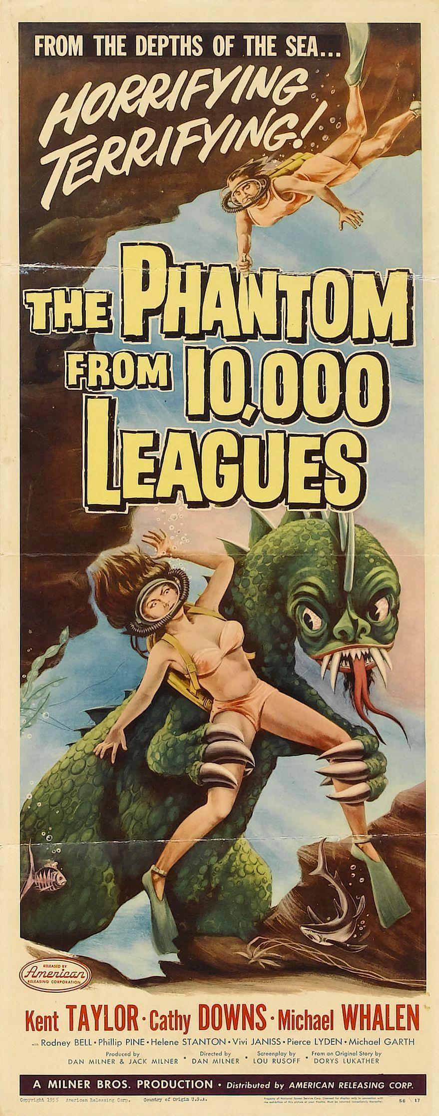 Постер фильма Phantom from 10,000 Leagues
