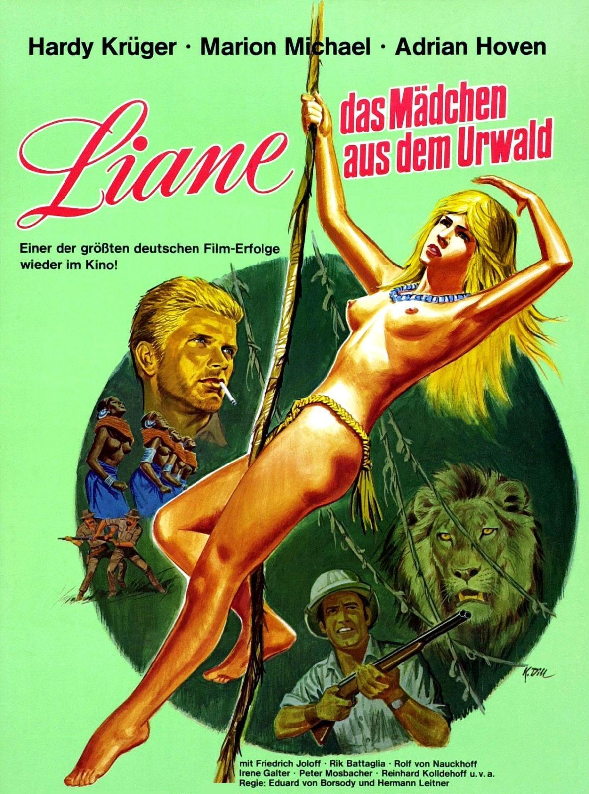 Постер фильма Liane, das Mädchen aus dem Urwald