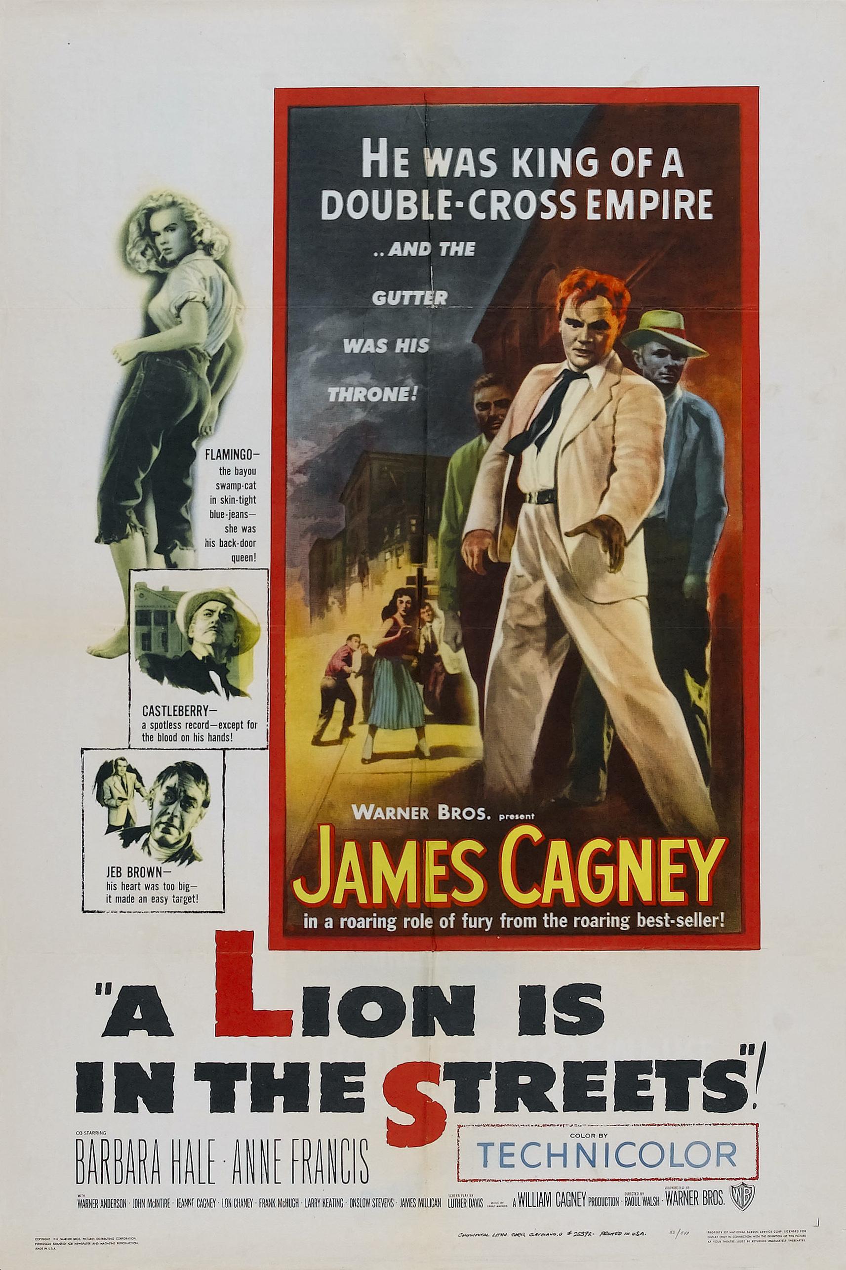 Постер фильма Лев на улицах | Lion Is in the Streets