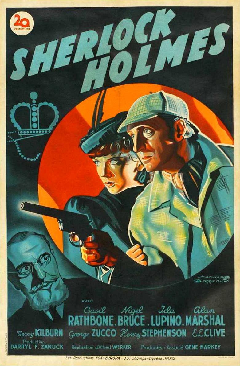 Постер фильма Adventures of Sherlock Holmes