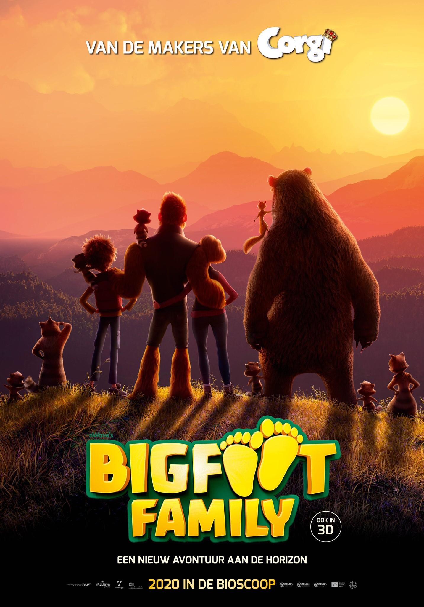 Постер фильма Семейка Бигфутов | Bigfoot Family