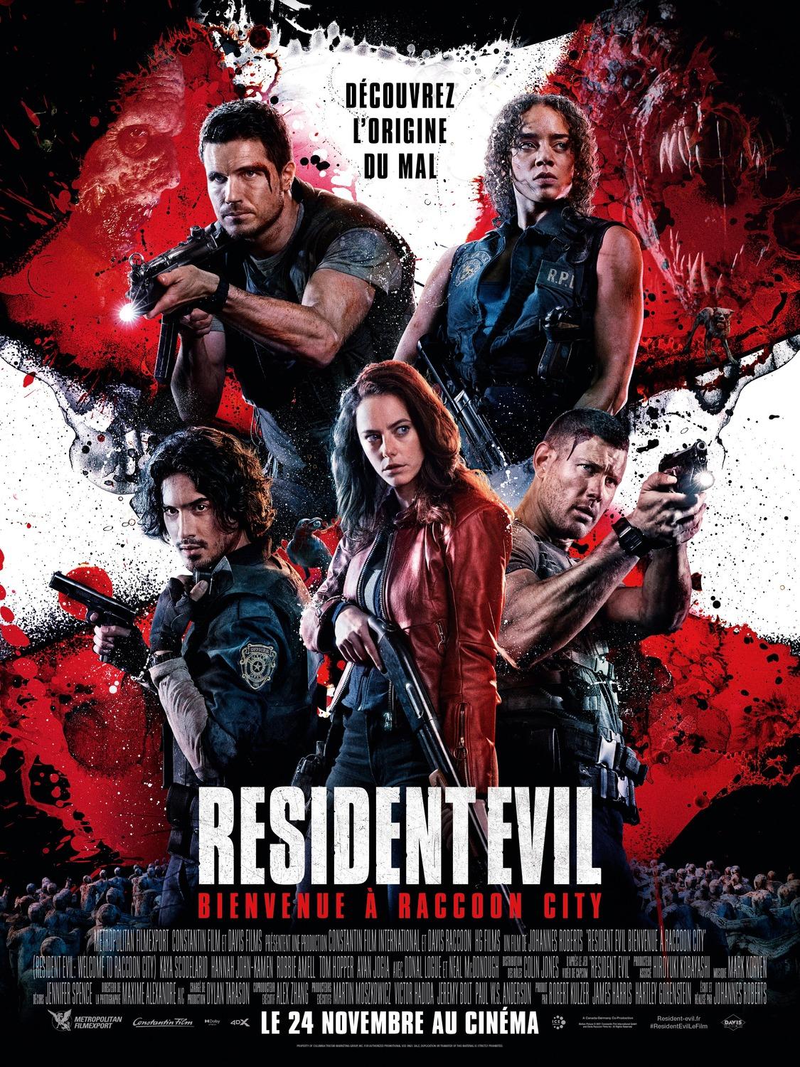 Постер фильма Обитель зла: Раккун Сити | Resident Evil: Welcome to Raccoon City