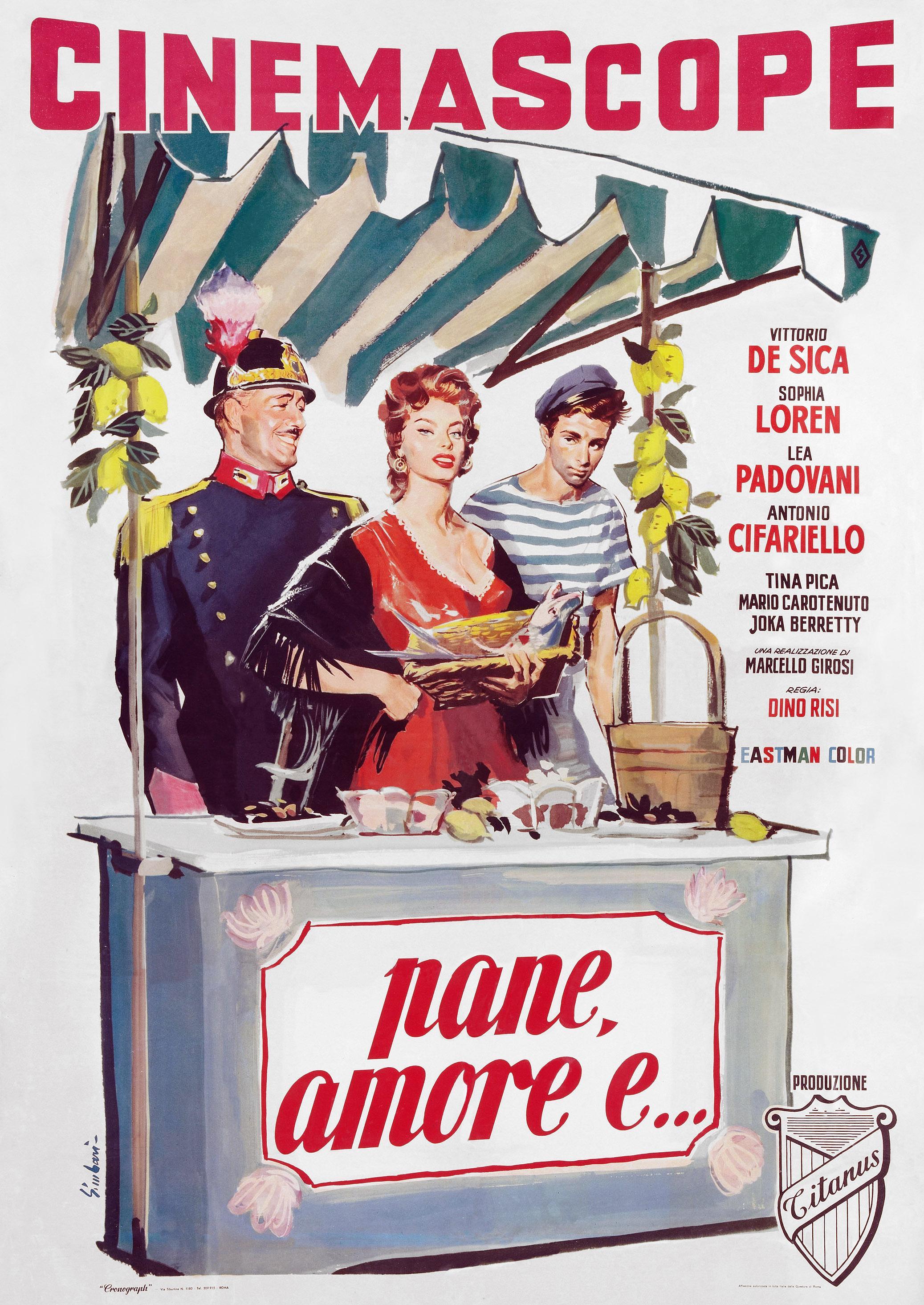 Постер фильма Хлеб, любовь и... | Pane, amore e...