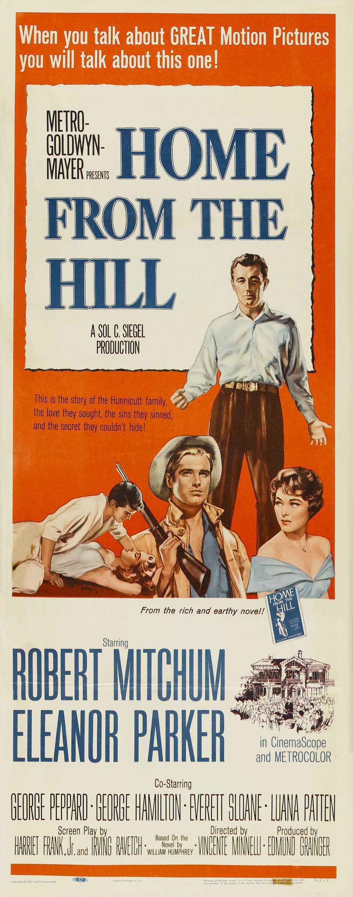 Постер фильма Домой с холма | Home from the Hill