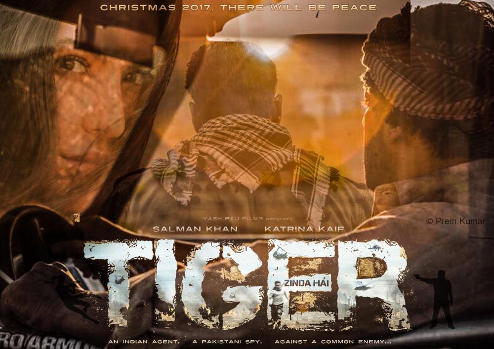 Постер фильма Тигр жив | Tiger Zinda Hai