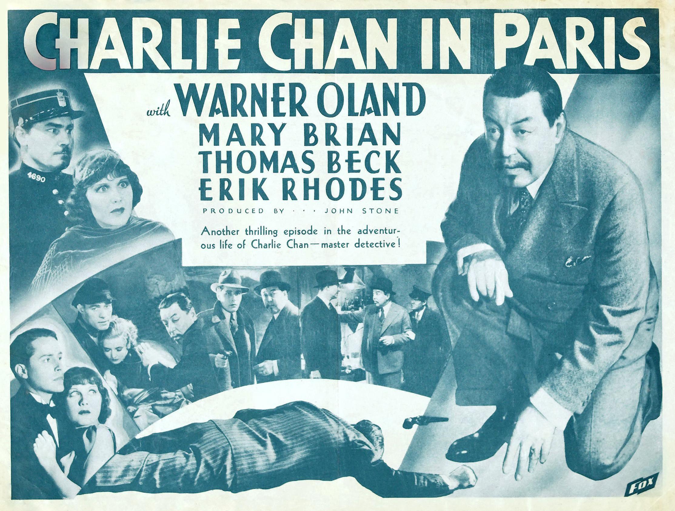 Постер фильма Чарли Чан в Париже | Charlie Chan in Paris