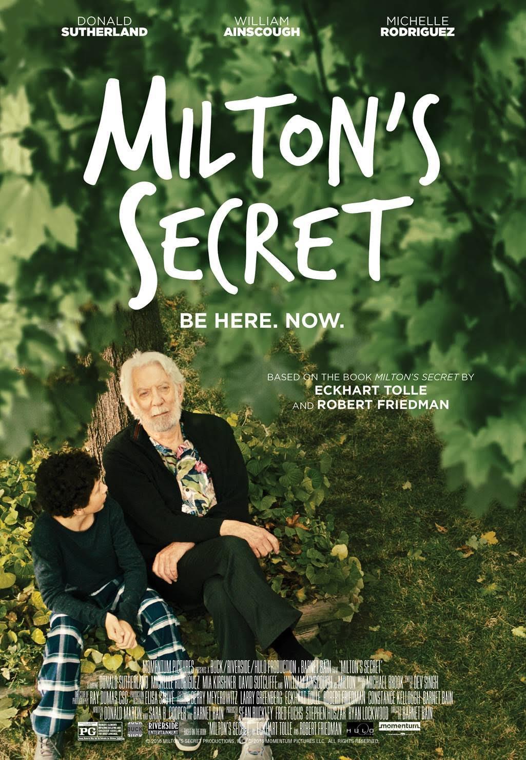 Постер фильма Секрет Милтона | Milton's Secret