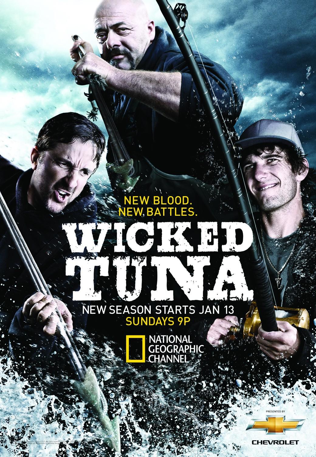Постер фильма Дикий тунец Wicked Tuna. 