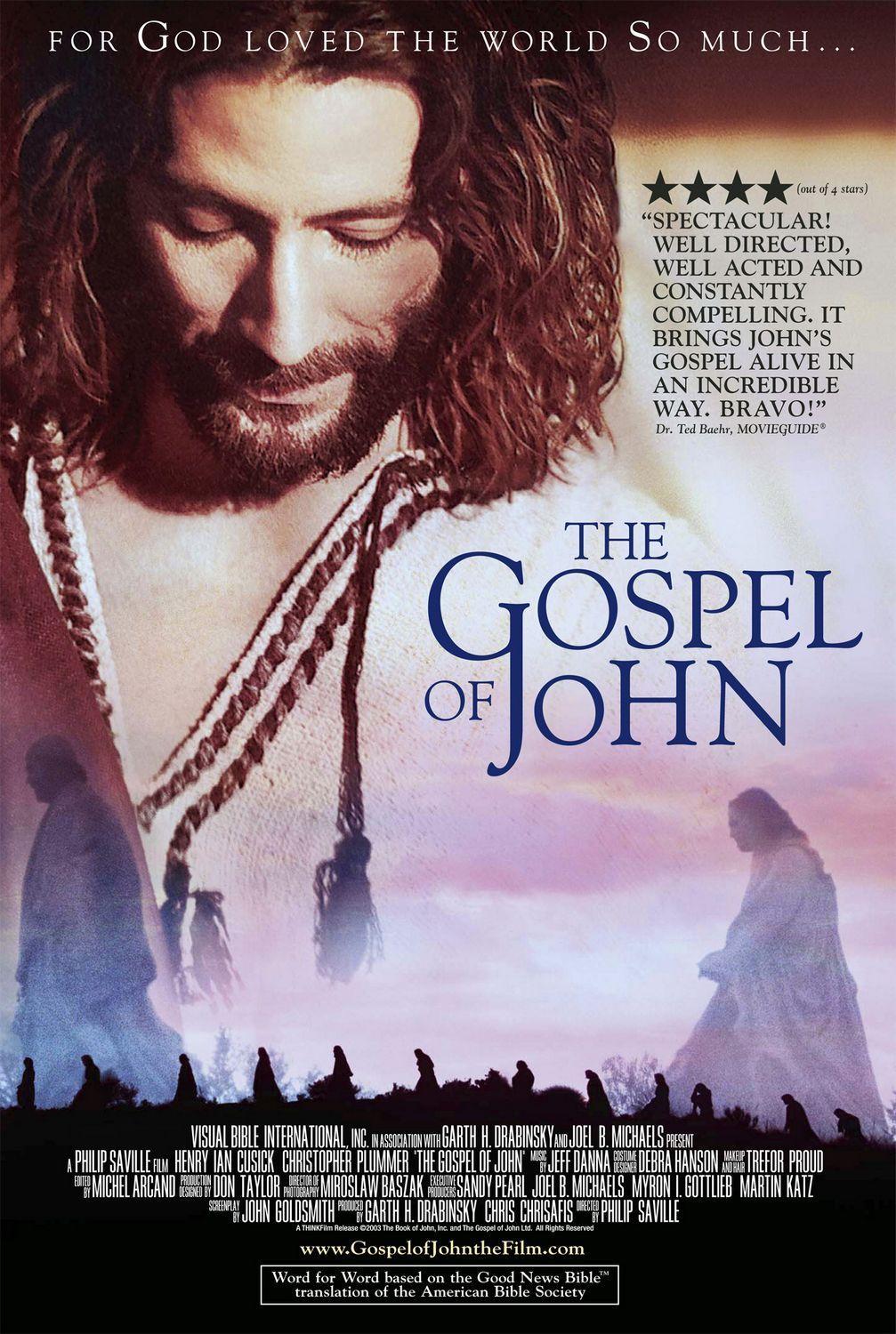 Постер фильма Евангелия от Иоанна | Visual Bible: The Gospel of John