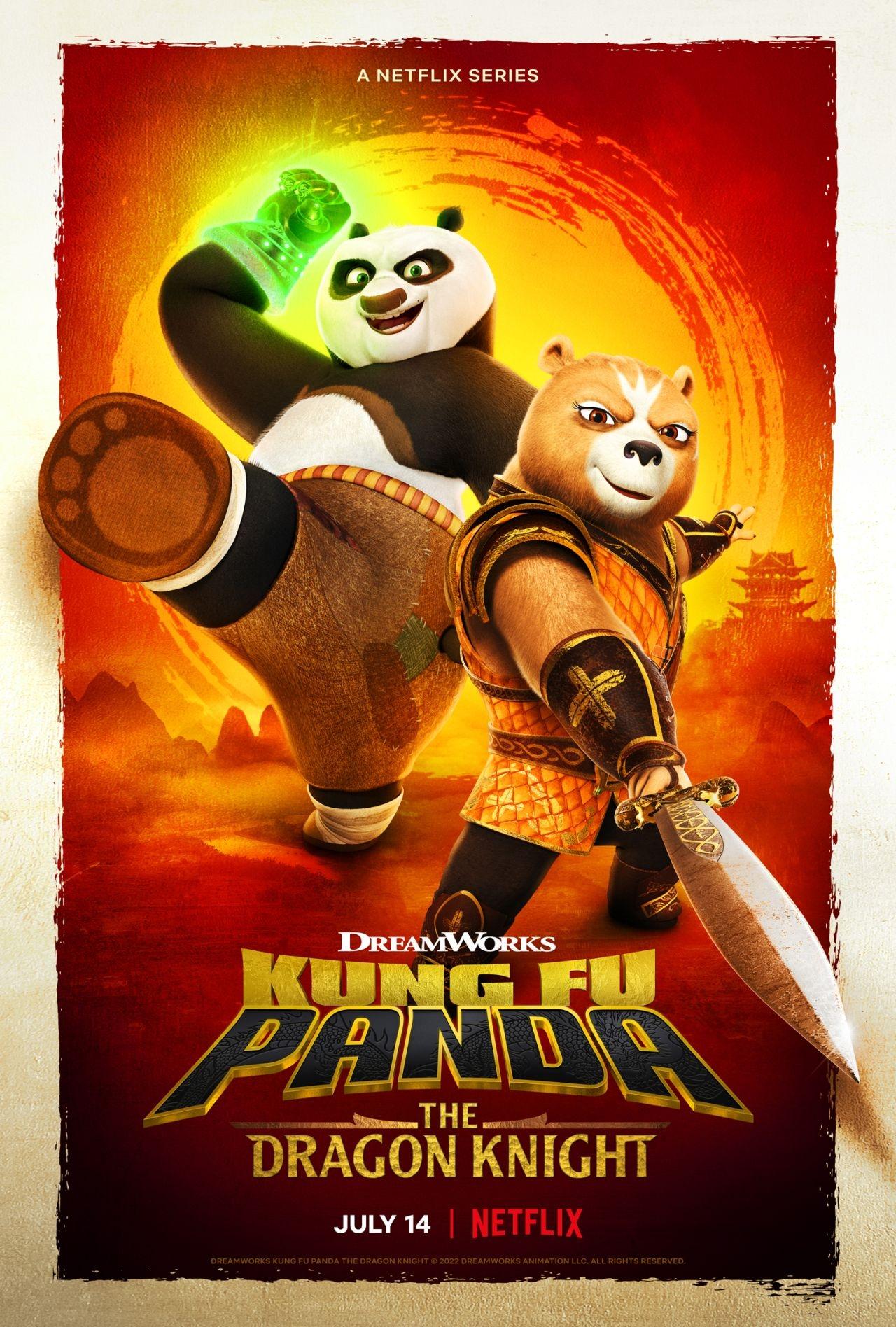 Постер фильма Кунг-фу Панда: Рыцарь дракона | Kung Fu Panda: The Dragon Knight