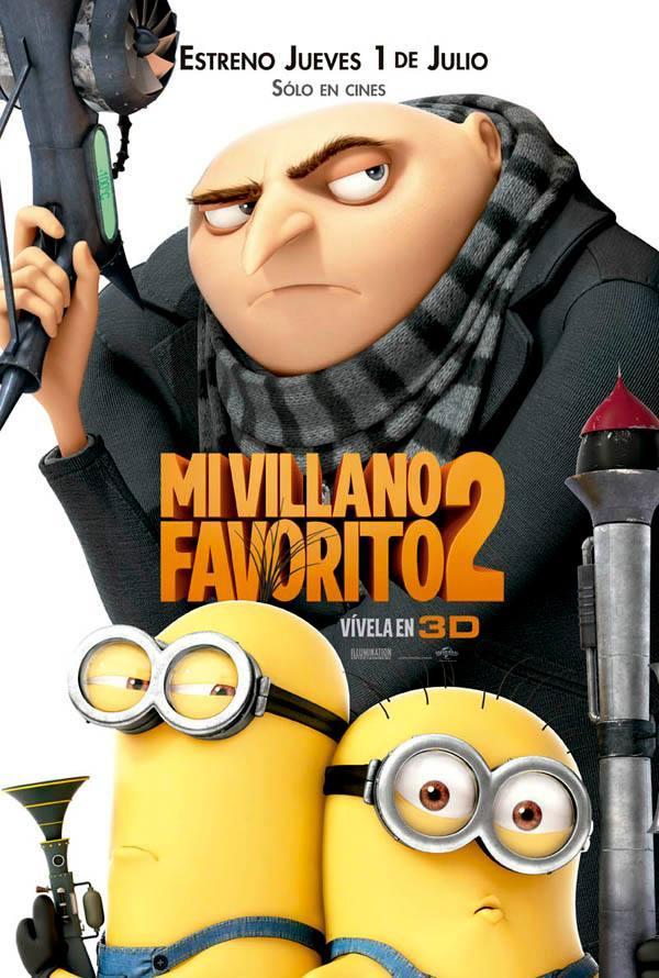 Постер фильма Гадкий Я 2 | Despicable Me 2