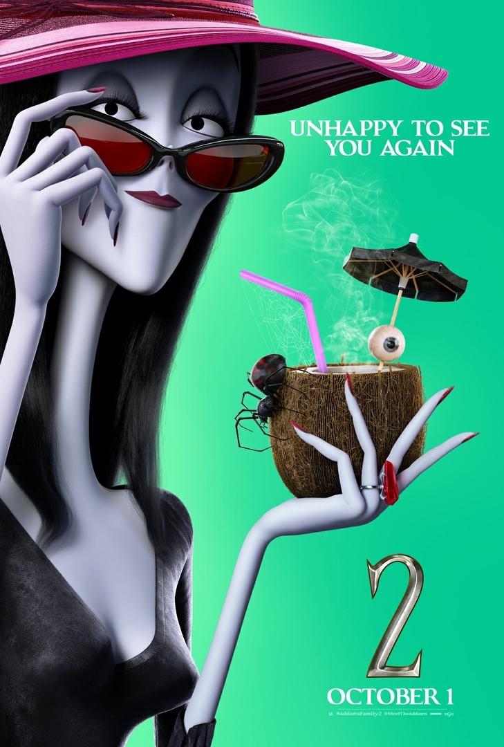 Постер фильма Семейка Аддамс: Горящий тур | The Addams Family 2