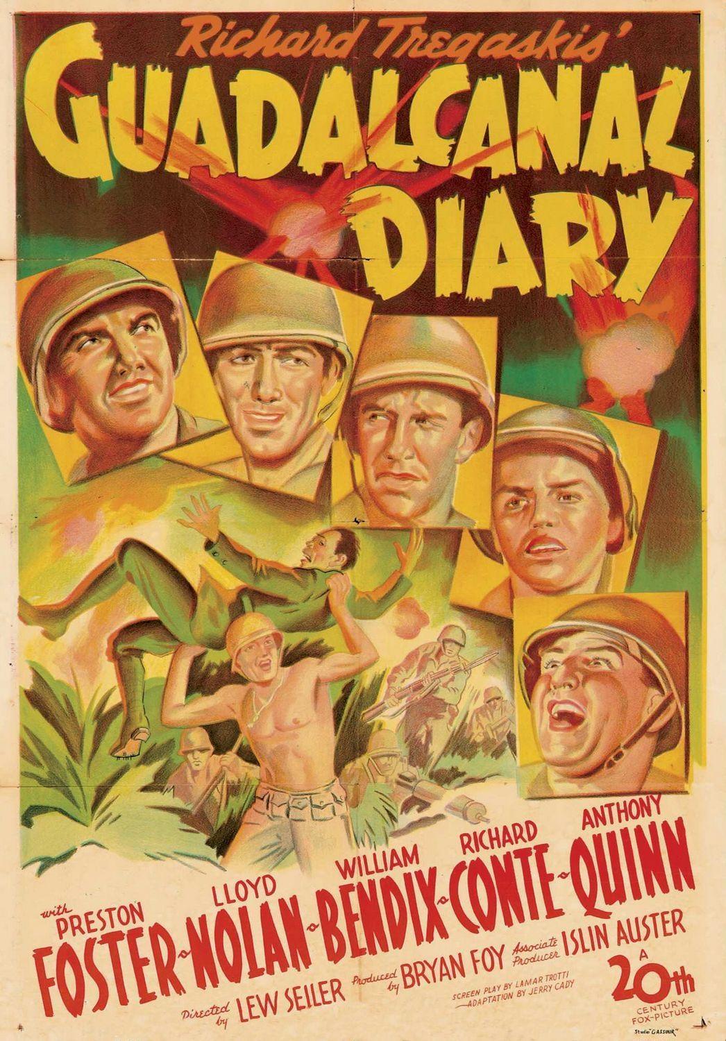 Постер фильма Дневник Гуадалканала | Guadalcanal Diary