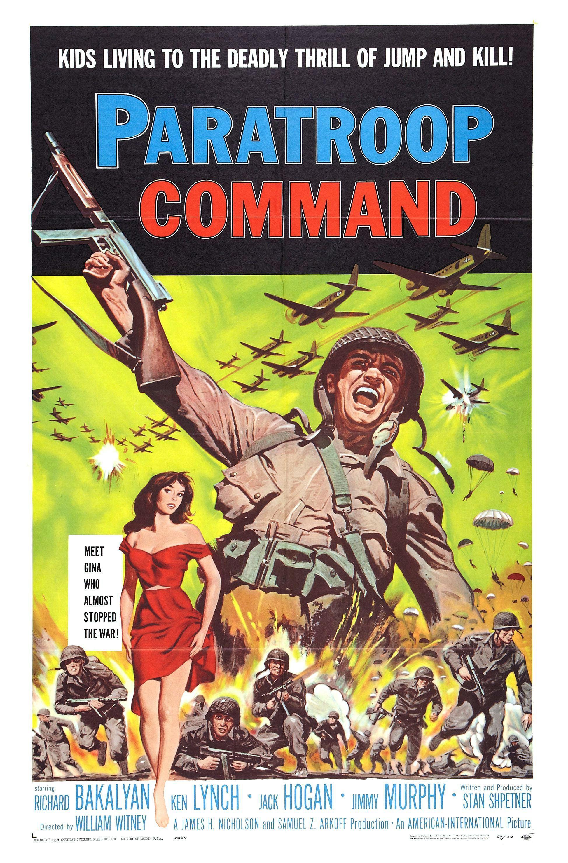 Постер фильма Paratroop Command