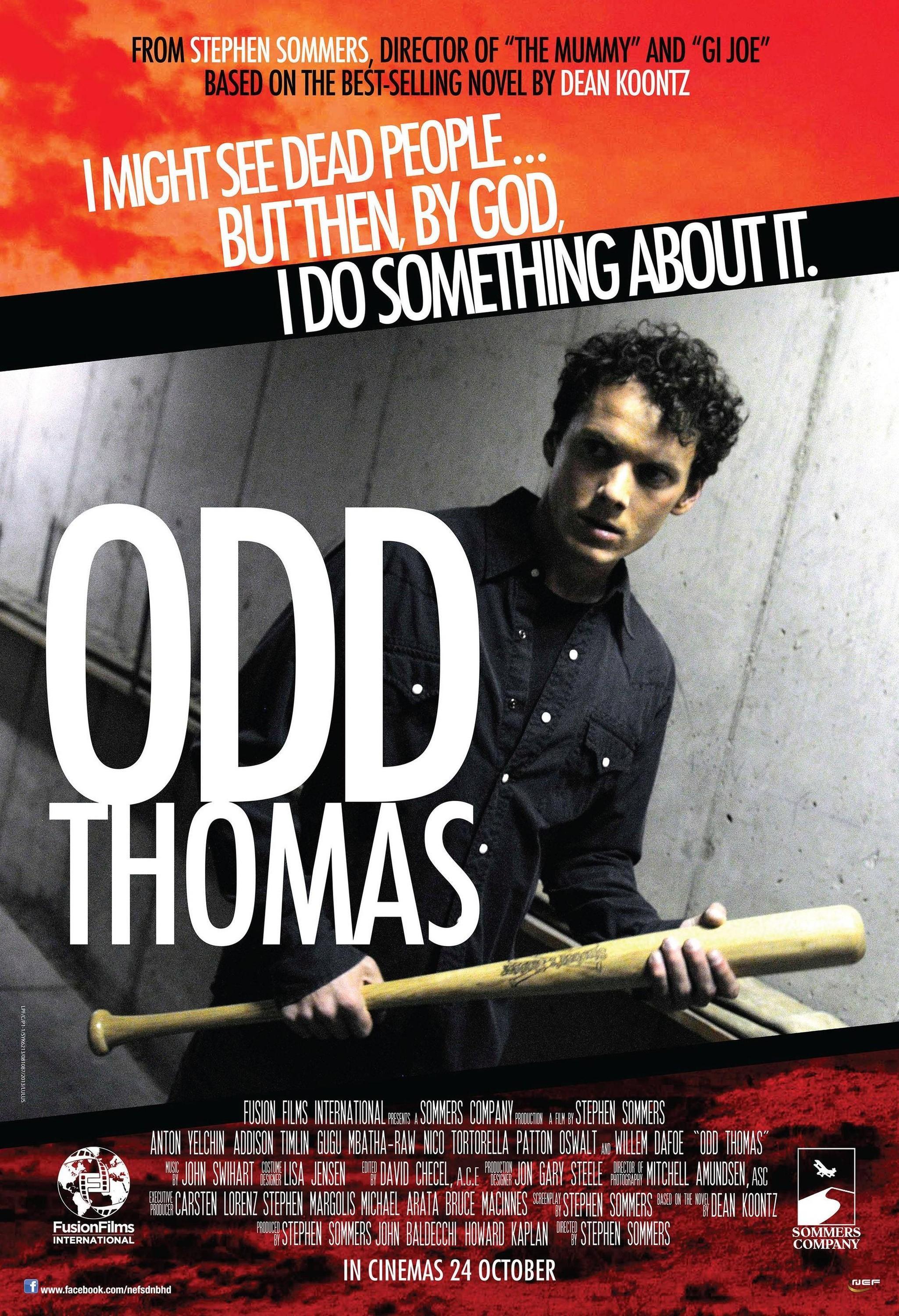 Постер фильма Странный Томас | Odd Thomas