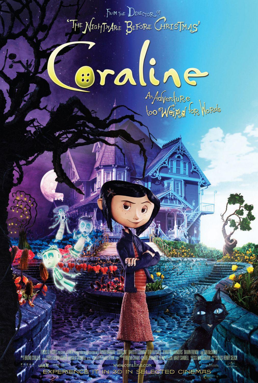 Постер фильма Коралина в стране кошмаров | Coraline