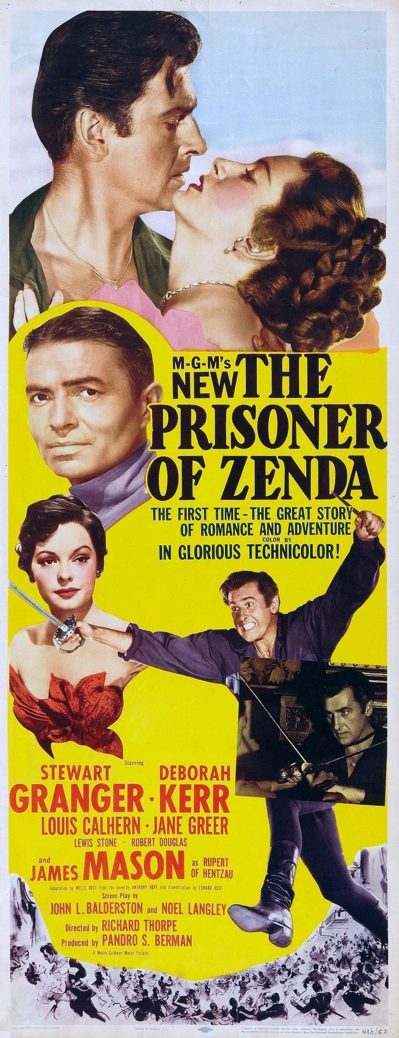 Постер фильма Узник крепости Зенда | Prisoner of Zenda