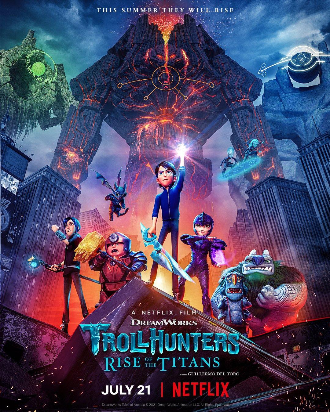 Постер фильма Охотники на троллей: восстание титанов | Trollhunters: Rise of the Titans