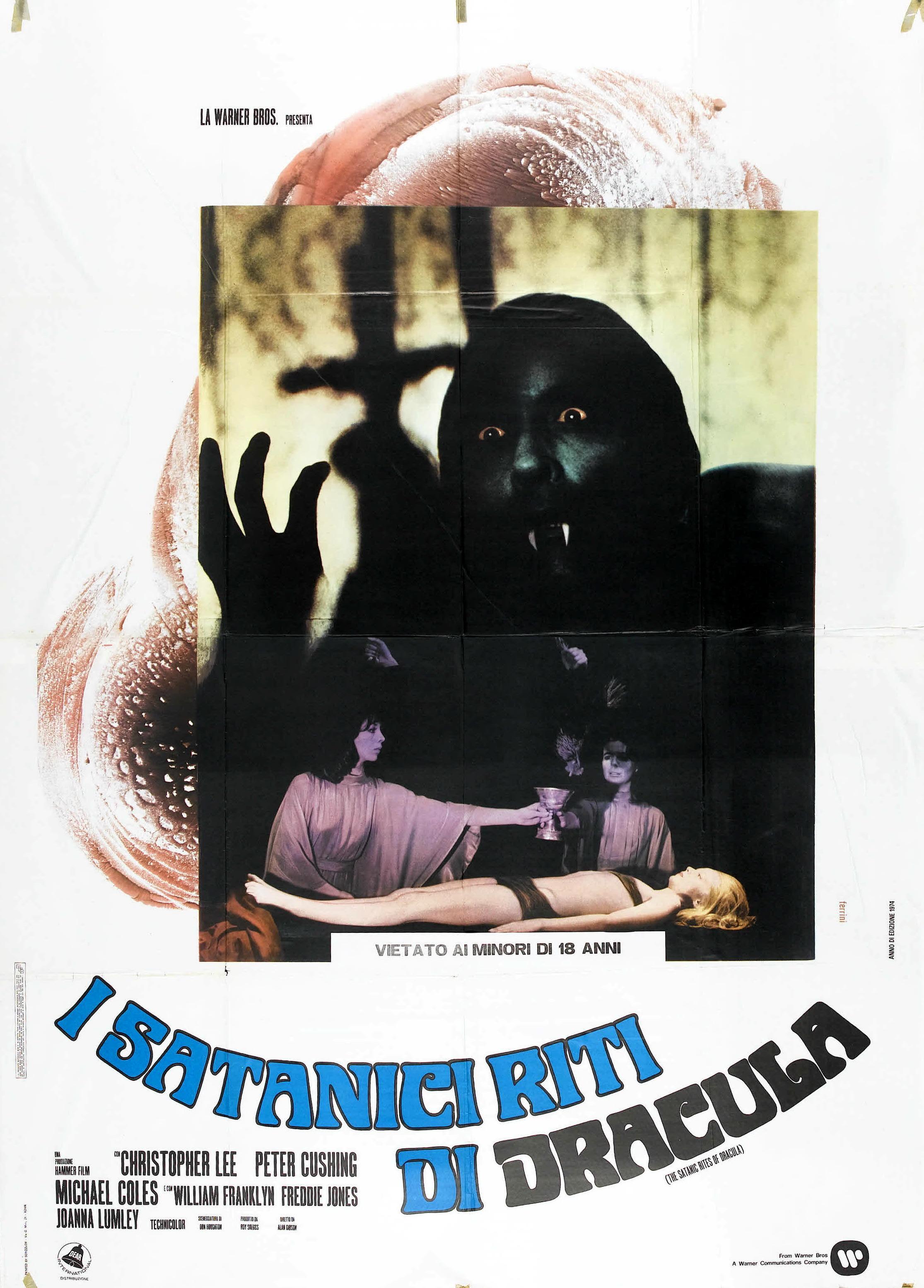 Постер фильма Сатанинские обряды Дракулы | Satanic Rites of Dracula