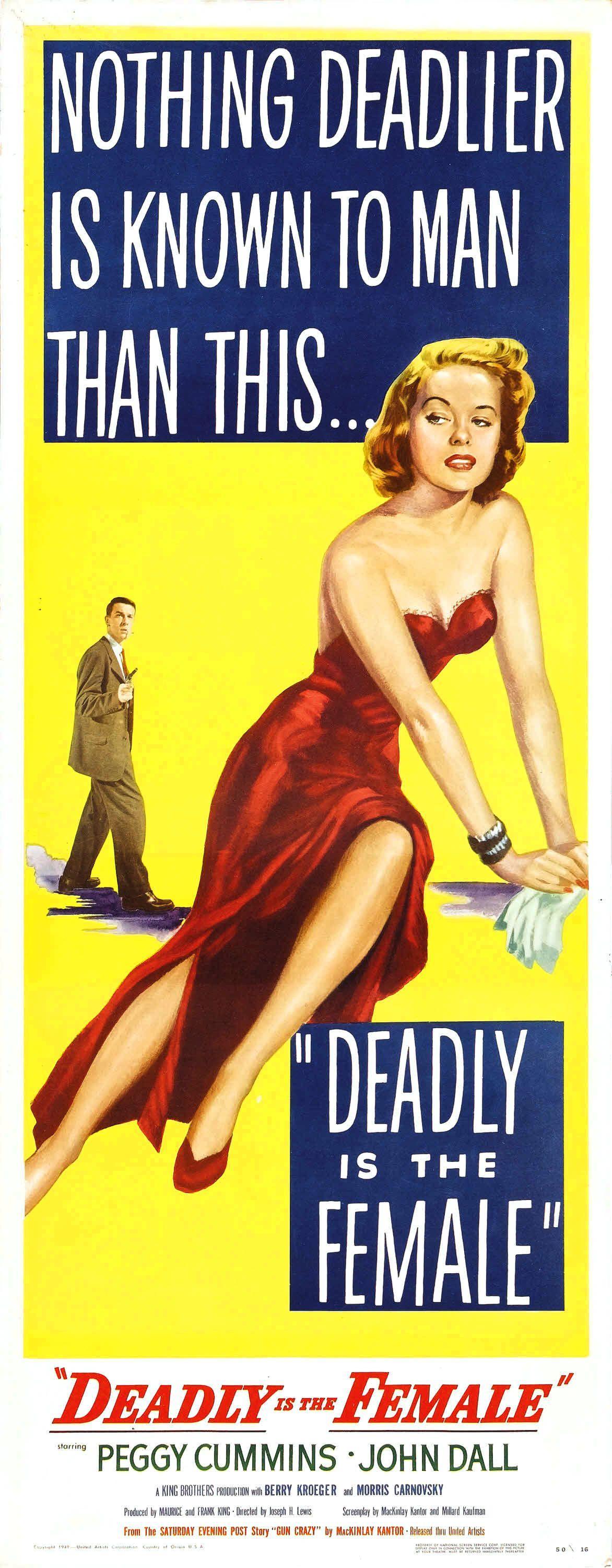 Постер фильма Сумасшедшее оружие | Deadly Is the Female