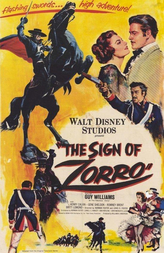 Постер фильма Знак Зорро | Sign of Zorro