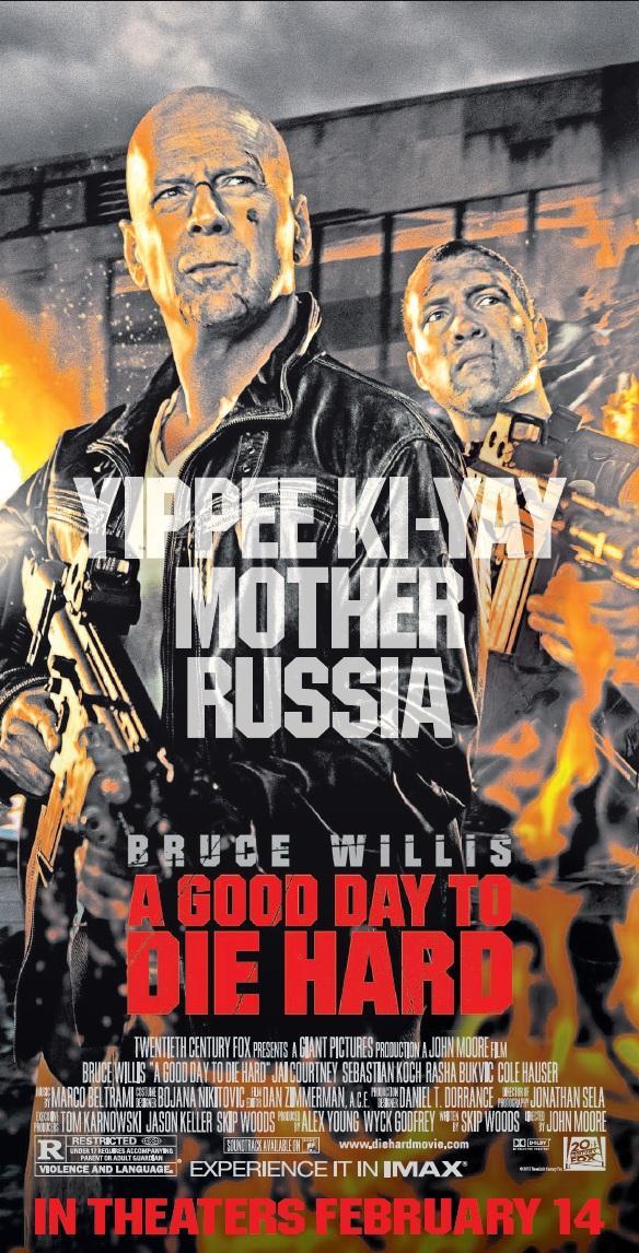 Постер фильма Крепкий орешек. Хороший день, чтобы умереть | Good Day to Die Hard