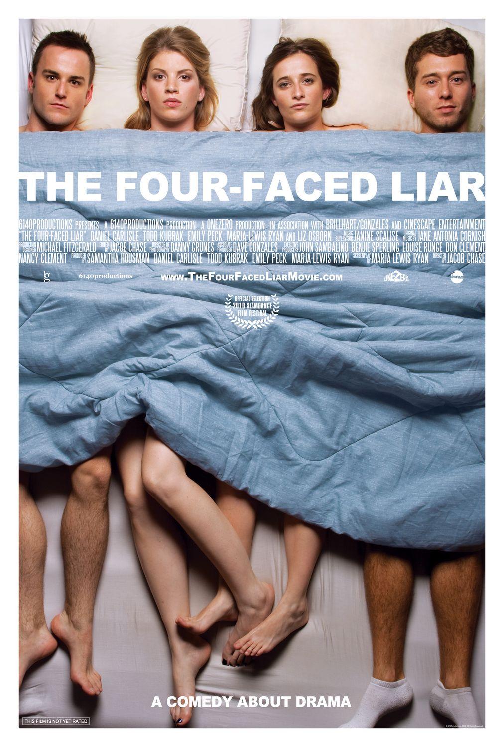 Постер фильма Четырехликий врун | Four-Faced Liar