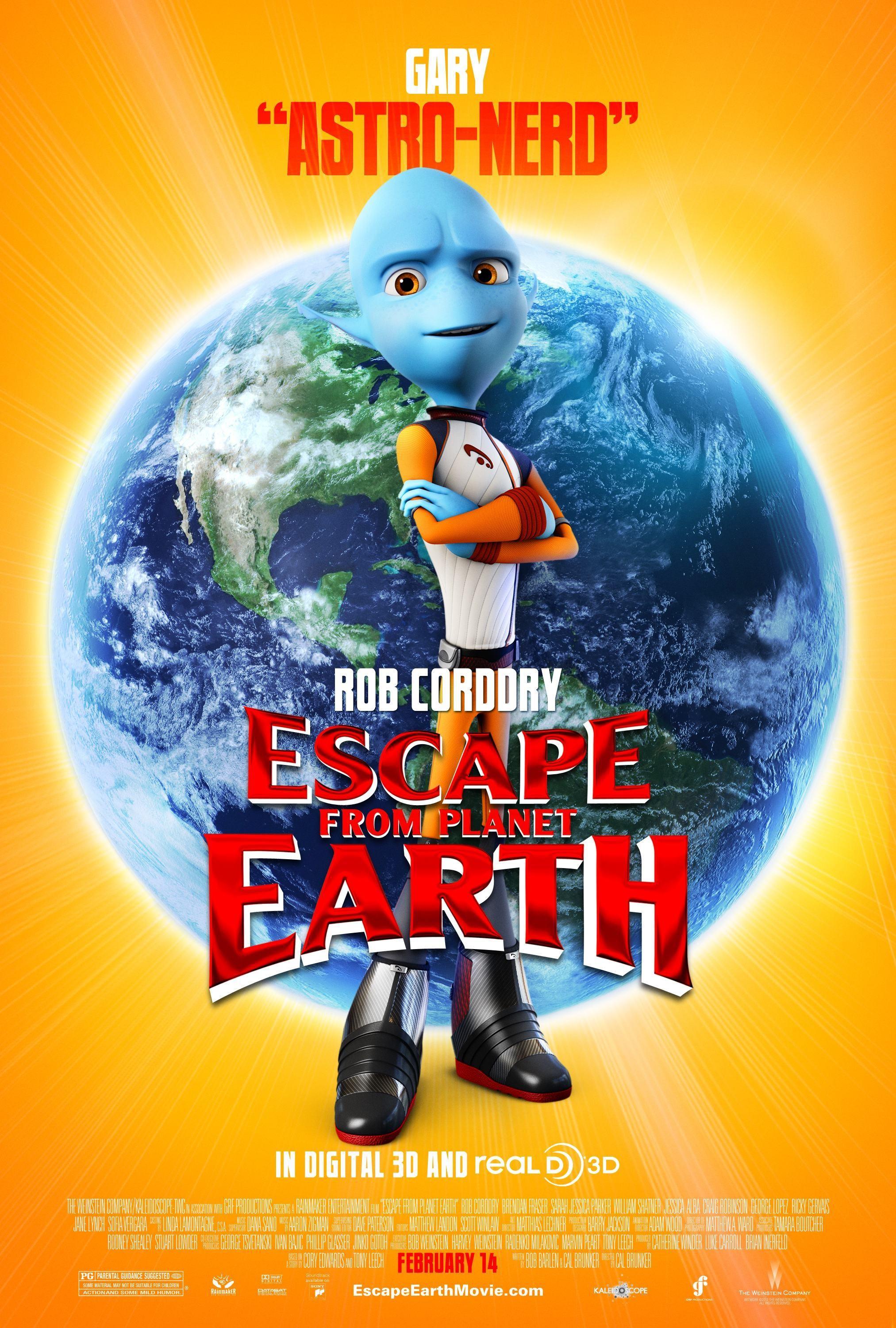 Постер фильма Побег с планеты Земля | Escape from Planet Earth