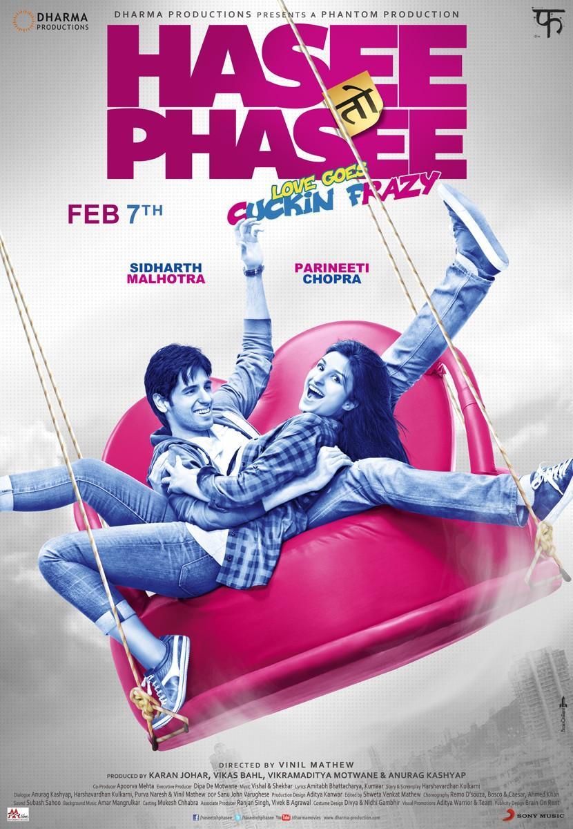 Постер фильма Она улыбается, она в западне! | Hasee Toh Phasee