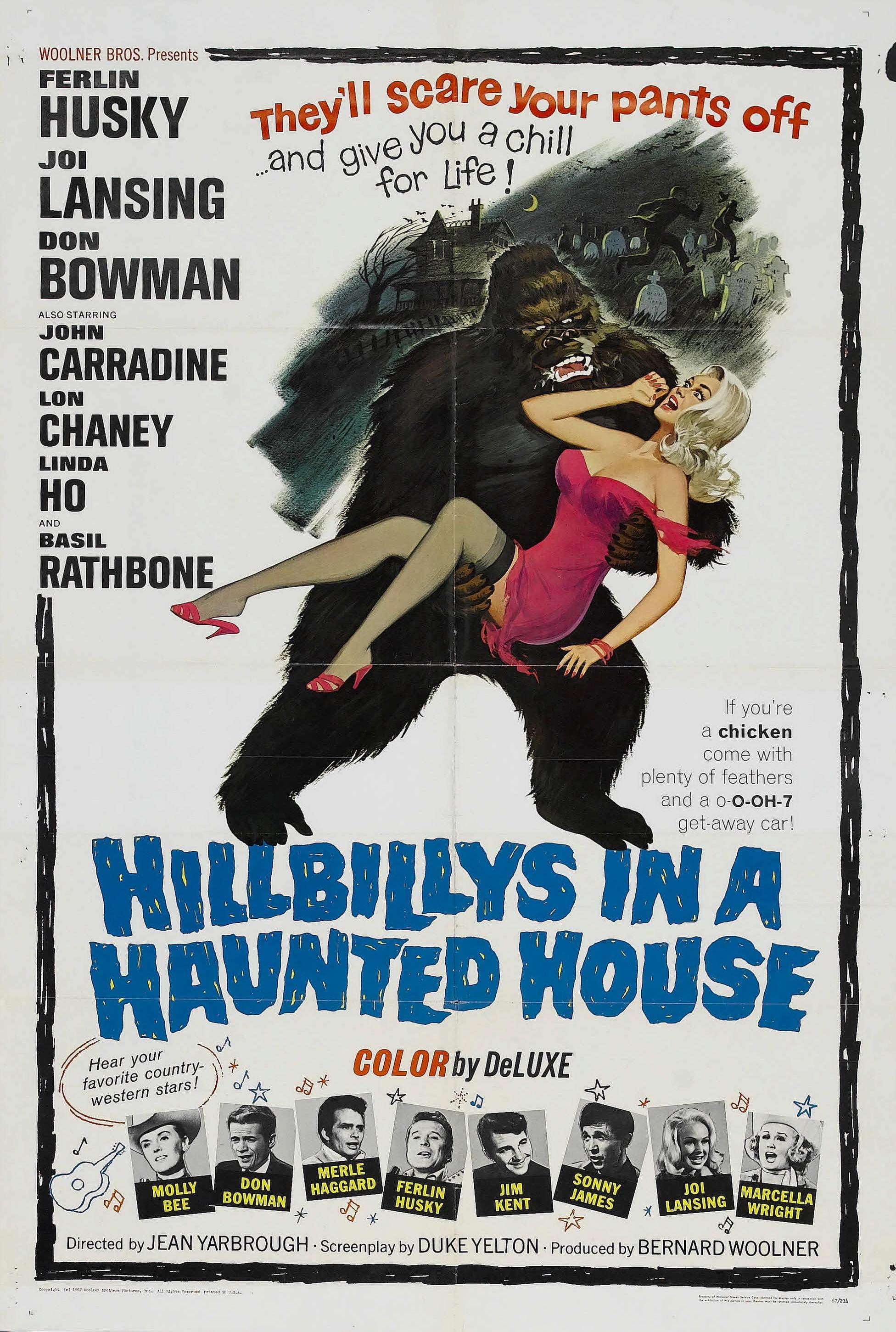 Постер фильма Hillbillys in a Haunted House