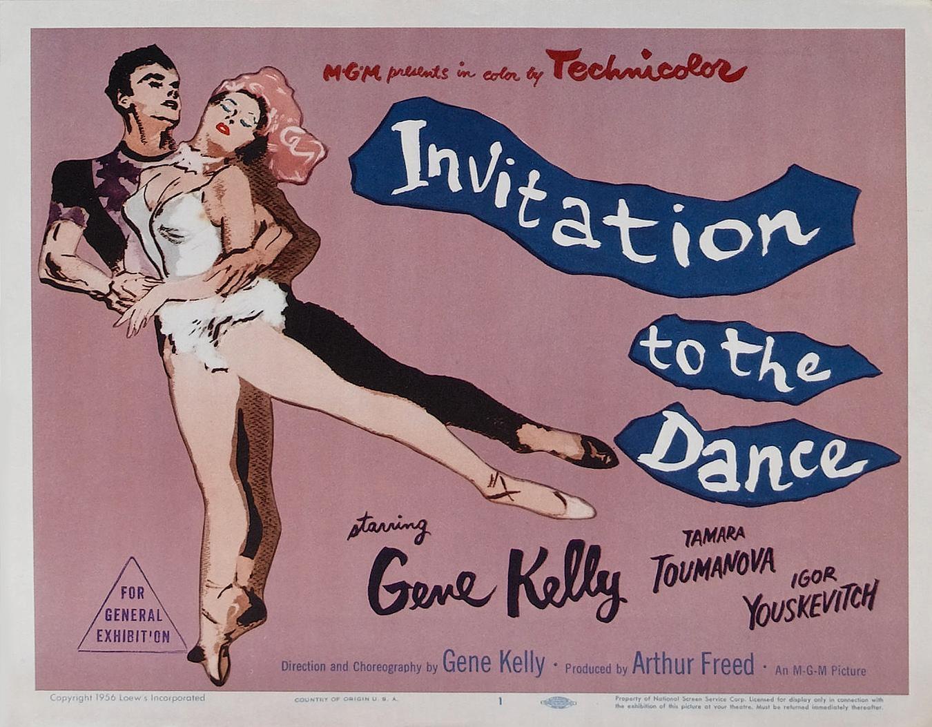 Постер фильма Приглашение на танец | Invitation to the Dance