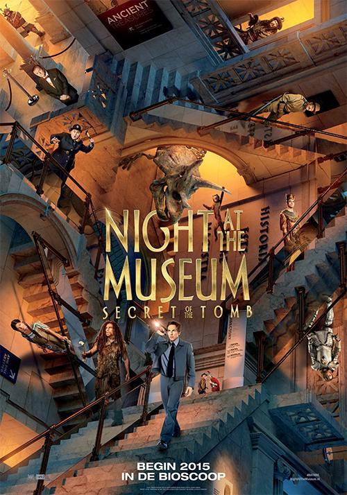 Постер фильма Ночь в музее: Секрет гробницы | Night at the Museum: Secret of the Tomb