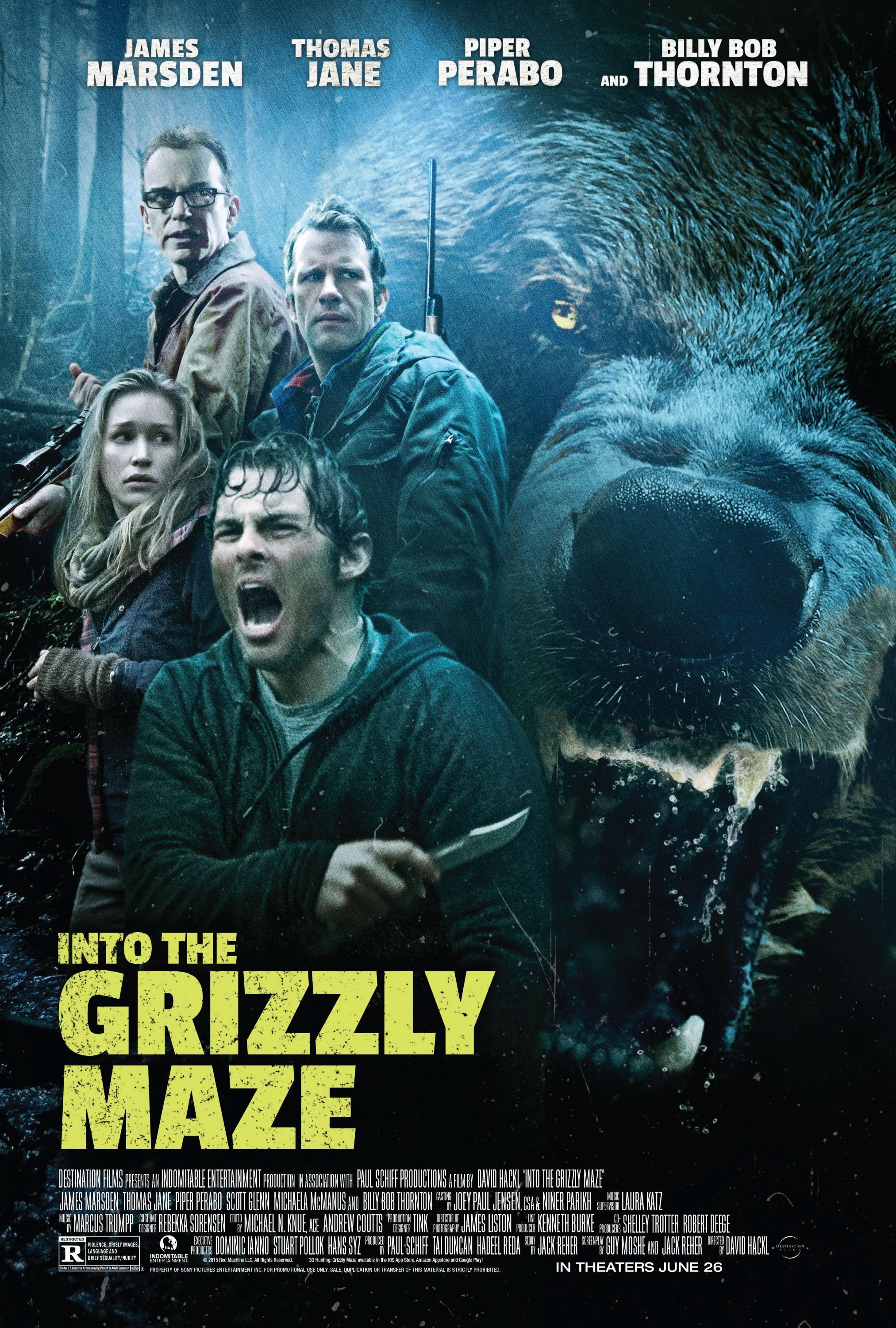 Постер фильма Гризли | Into the Grizzly Maze