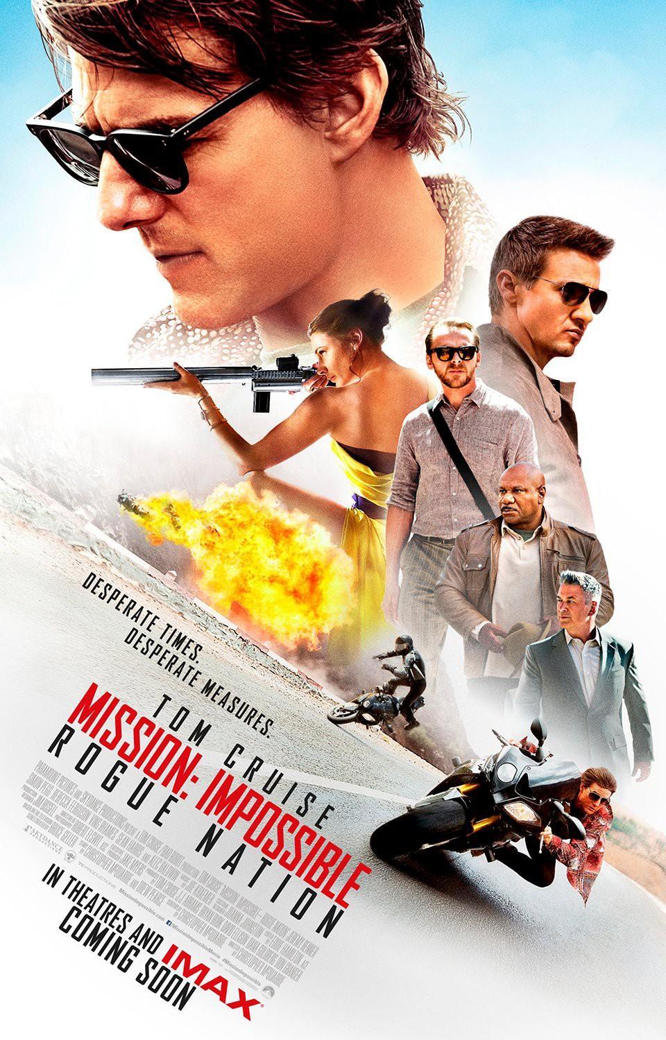 Постер фильма Миссия невыполнима: Племя изгоев | Mission: Impossible - Rogue Nation