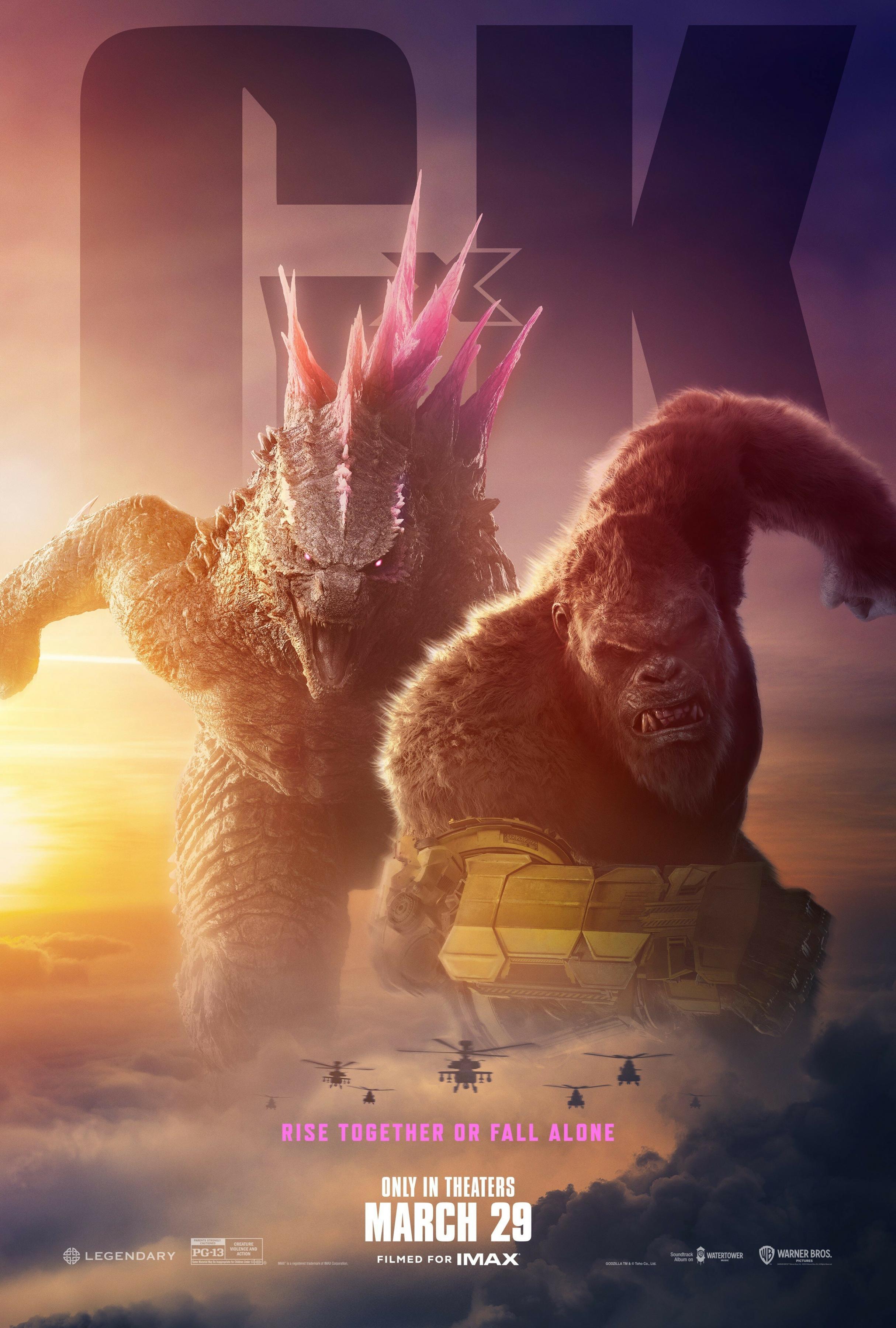 Постер фильма Годзилла и Конг: Новая Империя | Godzilla x Kong: The New Empire