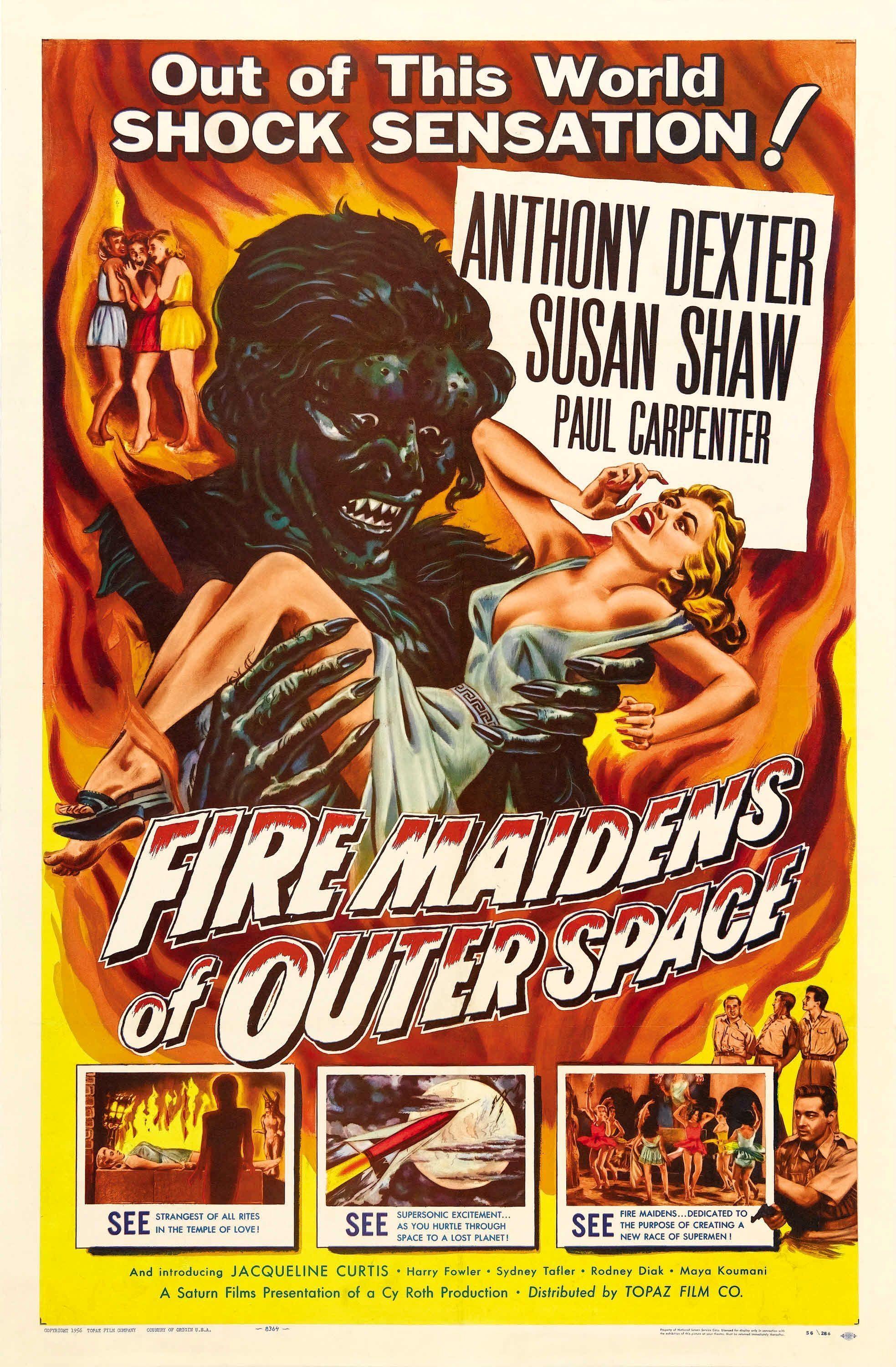 Постер фильма Fire Maidens of Outer Space